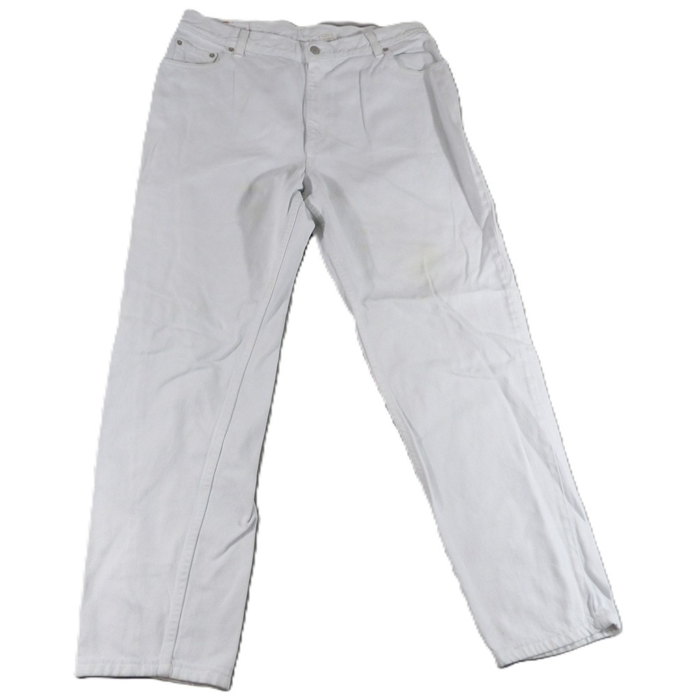 VTG Levis 550 Jeans Men 34x29 Relaxed Fit Tapered Leg White Street USA Denim 90s